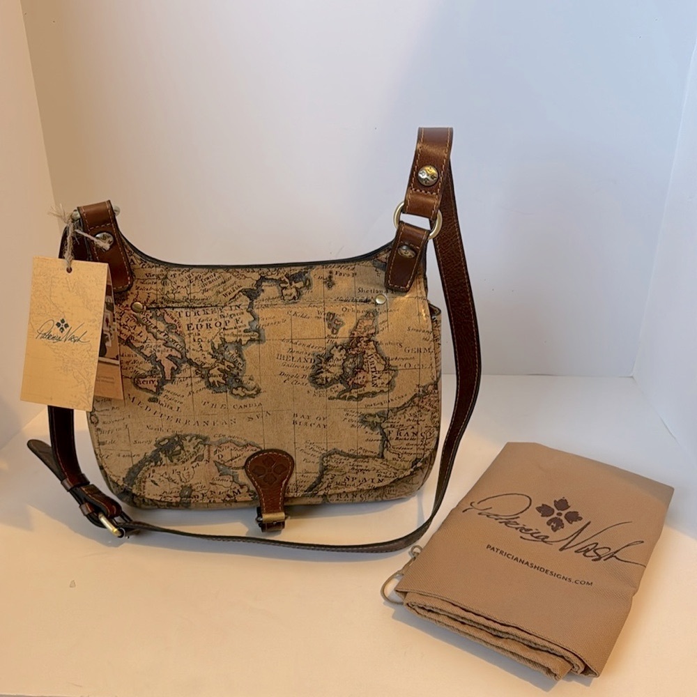 NWT Patricia Nash saddle bag
